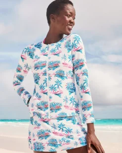 Island Cays Tropical Oasis Rash Guard