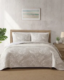 Jungle Toile Reversible 3-Piece Full/Queen Quilt Set