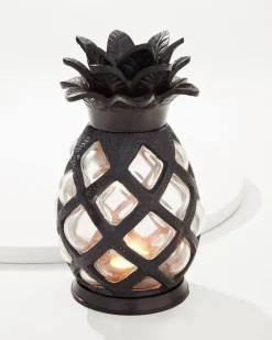 Large Glass Pineapple Votive Holder