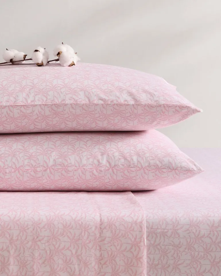 Lovely Palms 4-Piece King Sheet Set