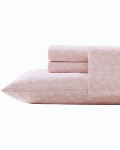 Lovely Palms 4-Piece King Sheet Set