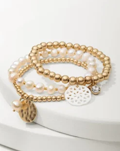 Madeira Charm Stretch Bracelet Set