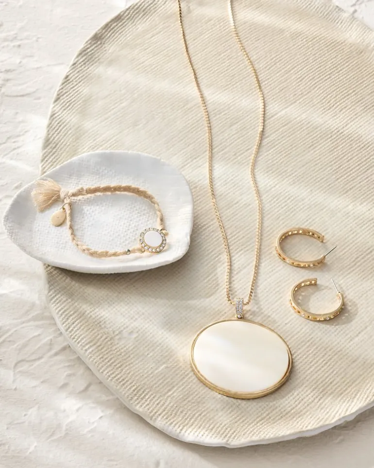 Madeira Corded Shell Bracelet