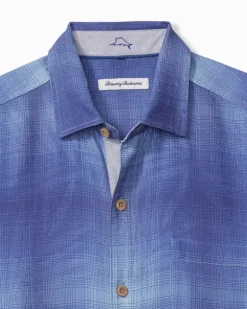 Madera Ombré Silk Camp Shirt