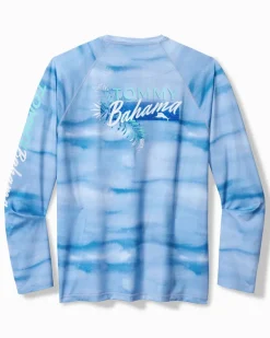 Malibu Fronds Crew IslandZone® Rash Guard