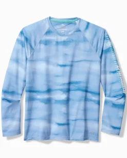 Malibu Fronds Crew IslandZone® Rash Guard