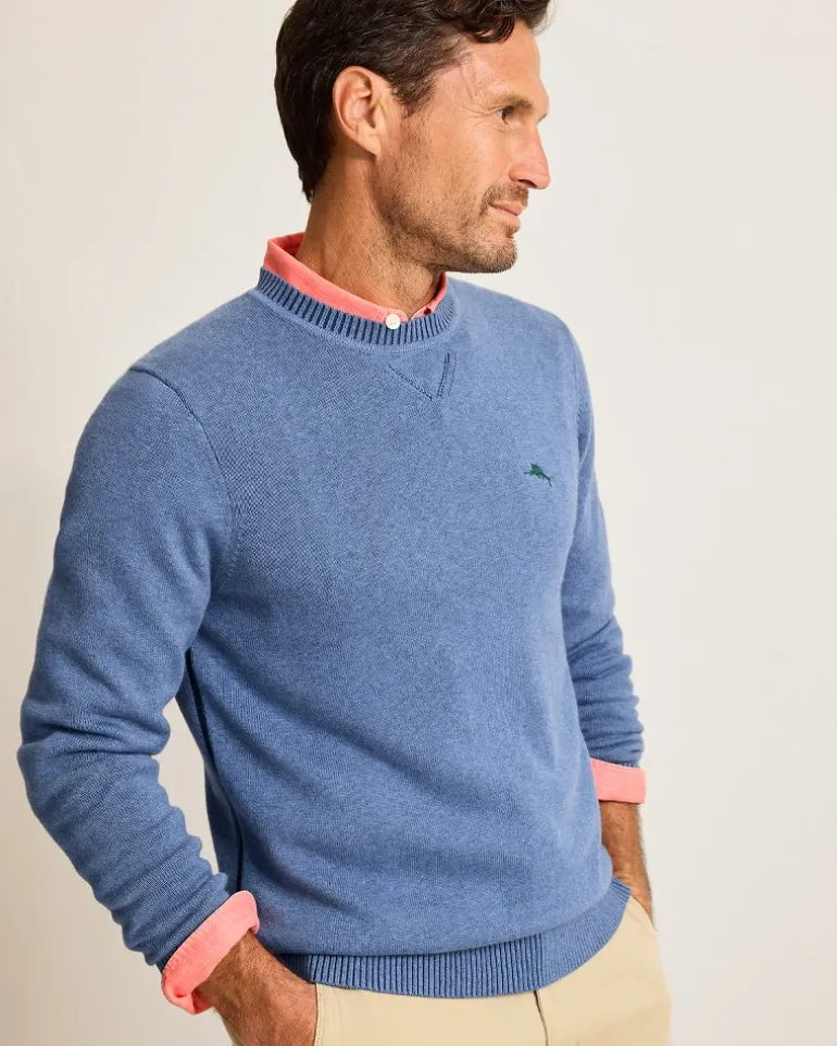 Marlin Luxe Crew Sweater