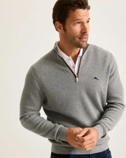 Marlin Luxe Half-Zip Sweater