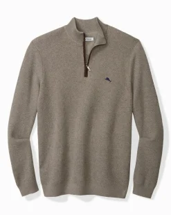 Marlin Luxe Half-Zip Sweater