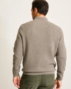 Marlin Luxe Half-Zip Sweater