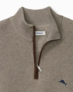 Marlin Luxe Half-Zip Sweater