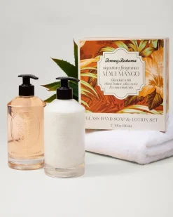 Maui Mango Glass Hand Soap & Lotion Set