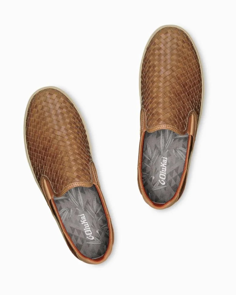 Men's OluKai® Lae'ahi Lauhala Slip-On Sneakers