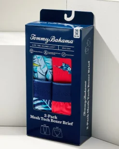 Mesh Tech Print Boxer Briefs — 2-Pack