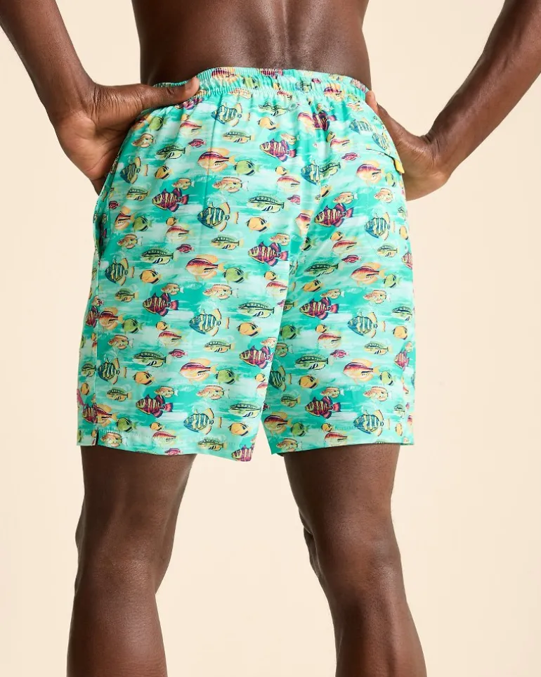Naples Fintastic 6-Inch Swim Trunks