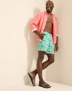 Naples Fintastic 6-Inch Swim Trunks