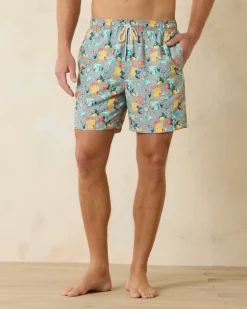 Naples Tales of a Cocktail 6-Inch Swim Trunks