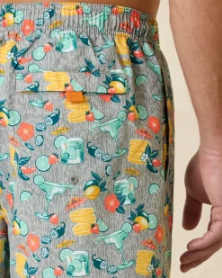 Naples Tales of a Cocktail 6-Inch Swim Trunks