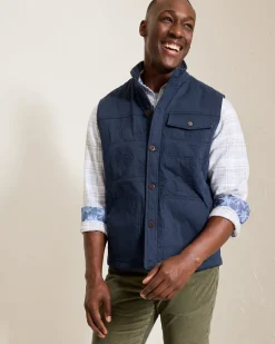 Palisades Palm Quilted Vest