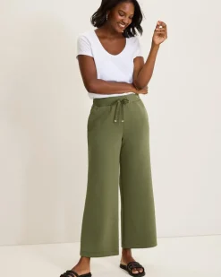 Palm Voyage Wide-Leg Pants