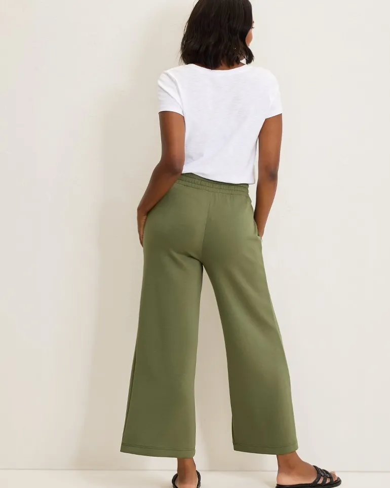 Palm Voyage Wide-Leg Pants