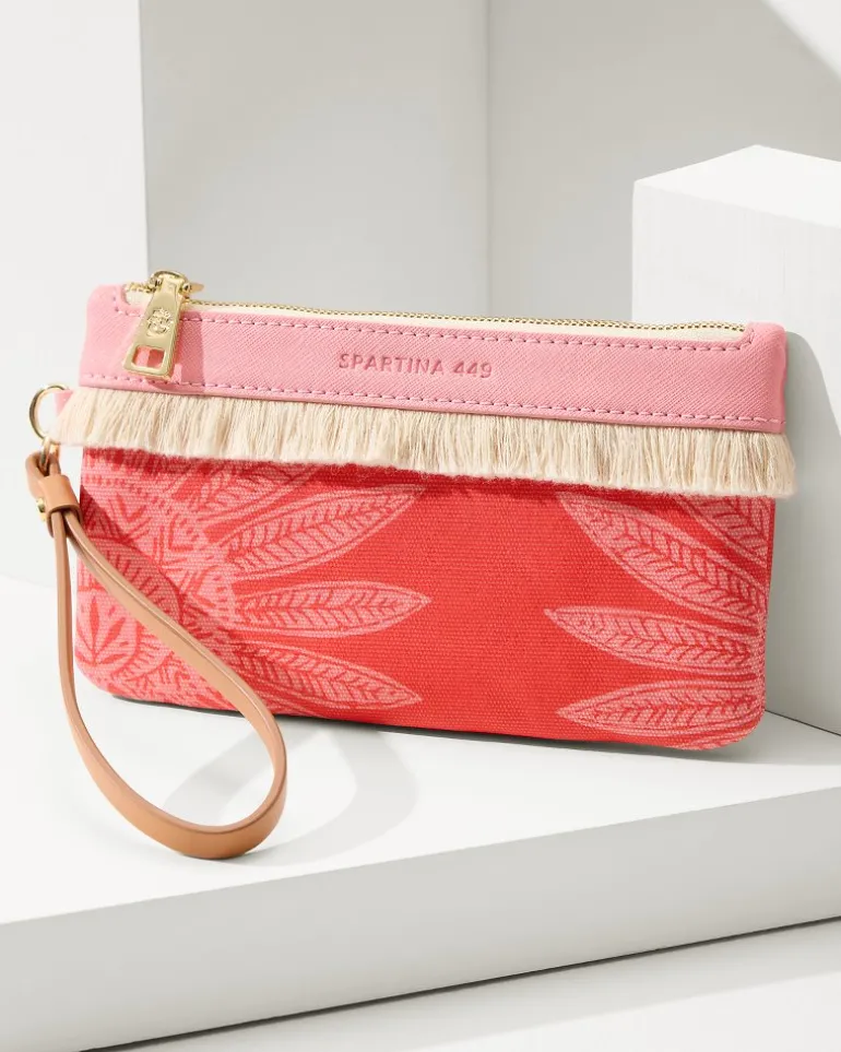Palmetto Frond Grab N' Go Wristlet