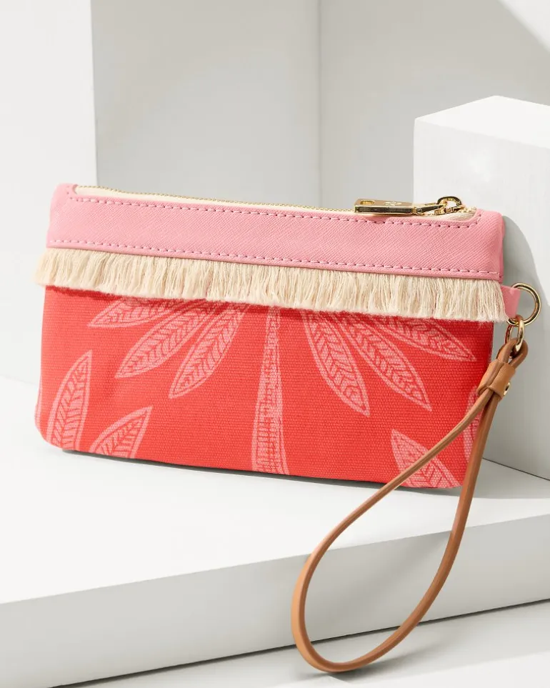 Palmetto Frond Grab N' Go Wristlet