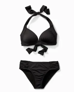 Pearl Halter Bikini Top