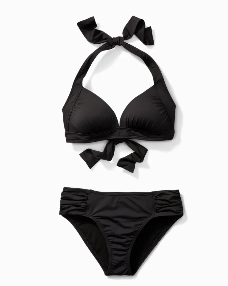 Pearl Halter Bikini Top