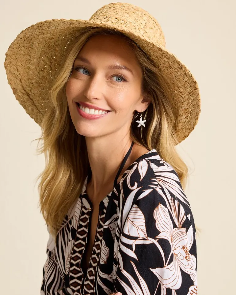 Pearl Raffia Sun Hat