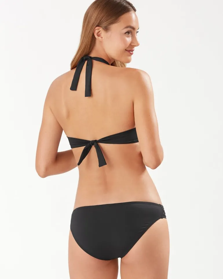 Pearl Underwire Halter Bikini Top