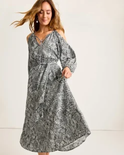 Playa Python Maxi Dress