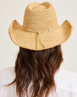 Raffia Crochet Cowboy Hat
