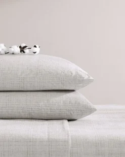 Raffia Linen King Sheet Set