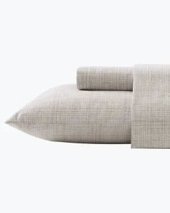 Raffia Linen King Sheet Set