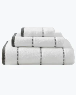 Ridley Grey 3-Piece Towel Set