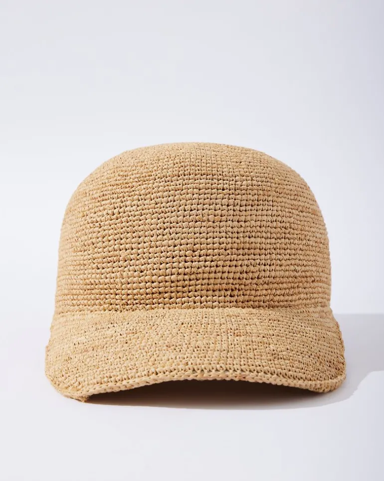 Riley Raffia Cap