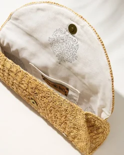Rimini Raffia Clutch