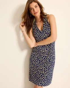 Sandy Safari Spots Short Dress