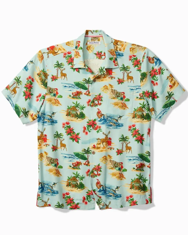 Santa Shores Silk Camp Shirt