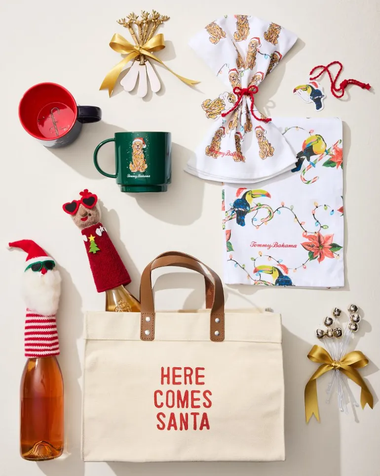 Santa's Toucan Bar Towel