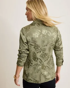 Satin Jacquard Blazer