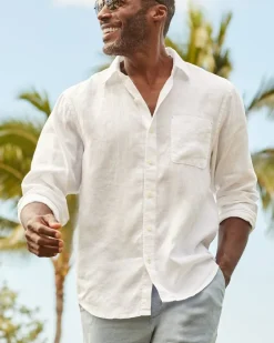Sea Glass Breezer Linen Shirt