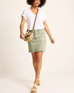 Sea Glass Utility Skirt