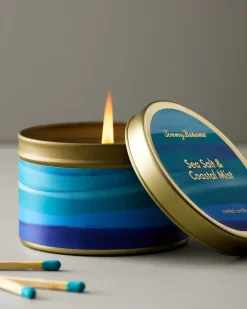 Sea Salt and Coastal Mist 6-oz. Tin Candle