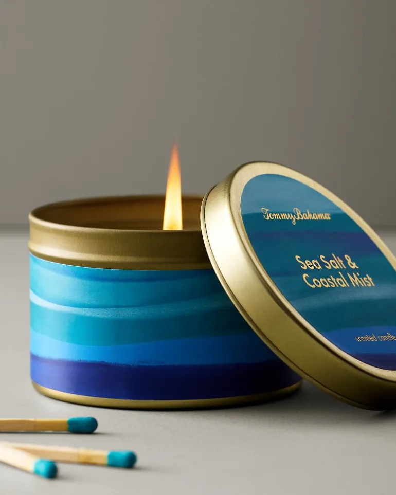 Sea Salt and Coastal Mist 6-oz. Tin Candle