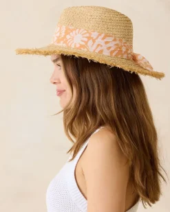 Seaside Continental Raffia Hat