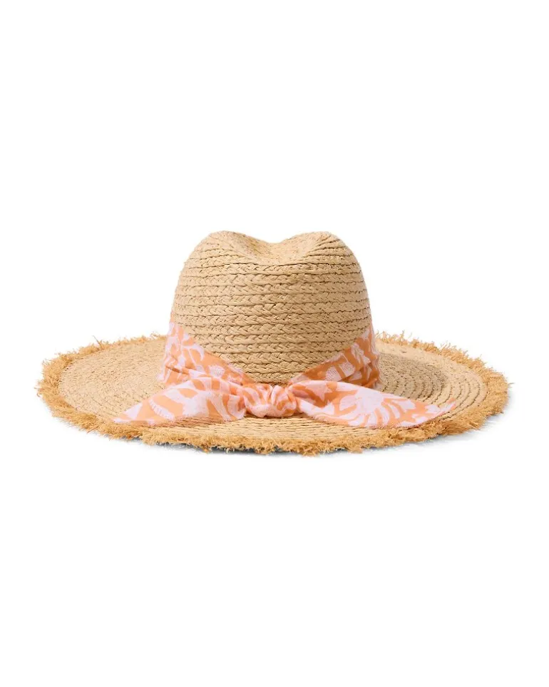 Seaside Continental Raffia Hat