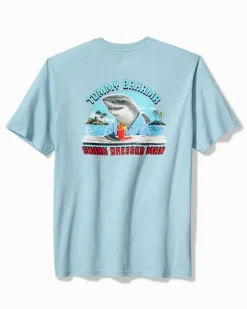 Shark Dressed Man Graphic T-Shirt