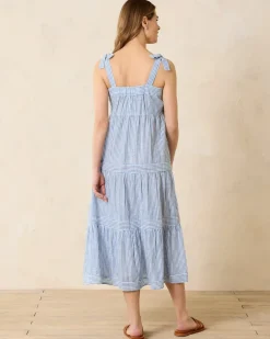 Shoreline Stripe Coverup Dress